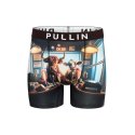 Boxer homme Polyester Noir/Marron/Gris Imprimé - Pull In