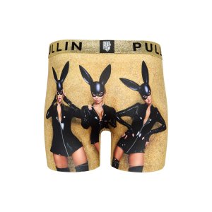 PULL IN Boxer long homme en lycra Fashion MonLapin Doré PULL IN Boxer long homme en lycra Fashion MonLapin Doré