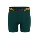 Boxer homme Coton Vert foncé/Orange/Rouge/Noir Uni - Pull In