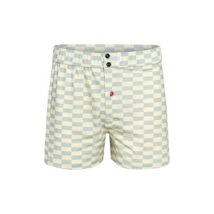 PULL IN Caleçon homme en lyocell Parachute CheckerBoard Vert PULL IN Caleçon homme en lyocell Parachute CheckerBoard Vert