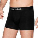 Lot de 2 Boxers homme Coton Rouge/Noir - Eden Park