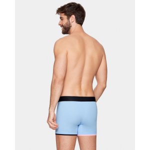 Boxer homme Coton Bleu ciel - Eden Park