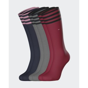 Lot de 3 Paires de Chaussettes homme Ville Bordeaux/Gris/Bleu marine - Eden Park