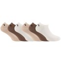 Lot de 6 Paires de Chaussettes homme Socquettes Ecru/Beige/Marron Uni - Fila