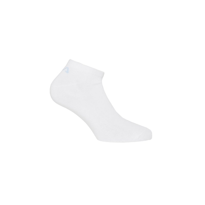 Lot de 6 Paires de Chaussettes homme Socquettes Blanc/Bleu clair/Noir Uni - Fila