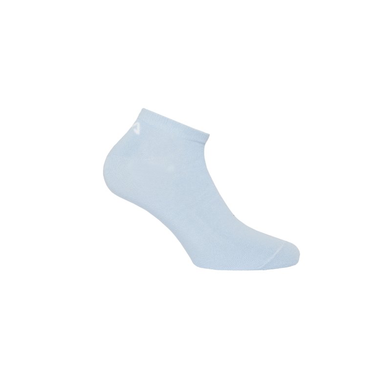 Lot de 6 Paires de Chaussettes homme Socquettes Blanc/Bleu clair/Noir Uni - Fila