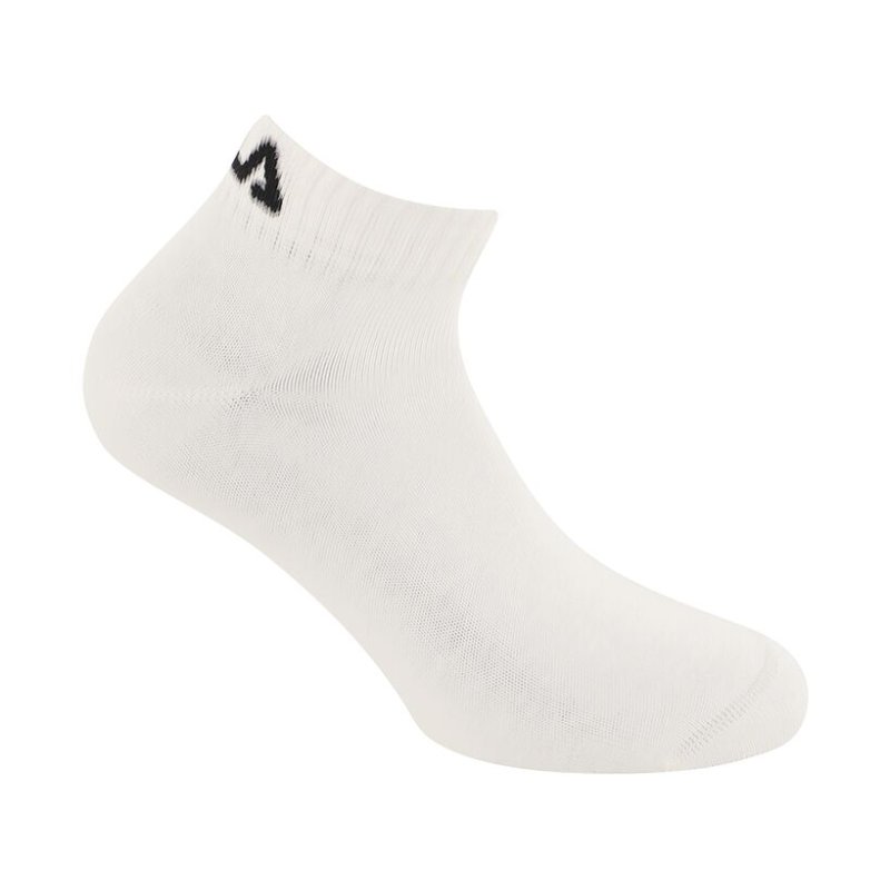 Lot de 6 Paires de Chaussettes homme Courtes Ecru/Beige/Marron Uni - Fila