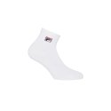 Lot de 6 Paires de Chaussettes homme Courtes Blanc/Noir/Gris clair Uni - Fila
