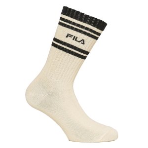 Lot de 6 Paires de Chaussettes homme Tennis Mode, Sportif Beige/Noir/Bordeaux/Kaki - Fila