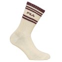 Lot de 6 Paires de Chaussettes homme Tennis Mode, Sportif Beige/Noir/Bordeaux/Kaki - Fila
