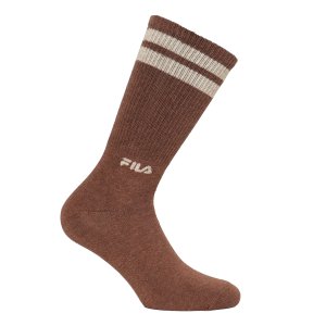 Lot de 6 Paires de Chaussettes homme Tennis Mode, Sportif Noir/Kaki/Blanc/Marron/Camel/Beige - Fila
