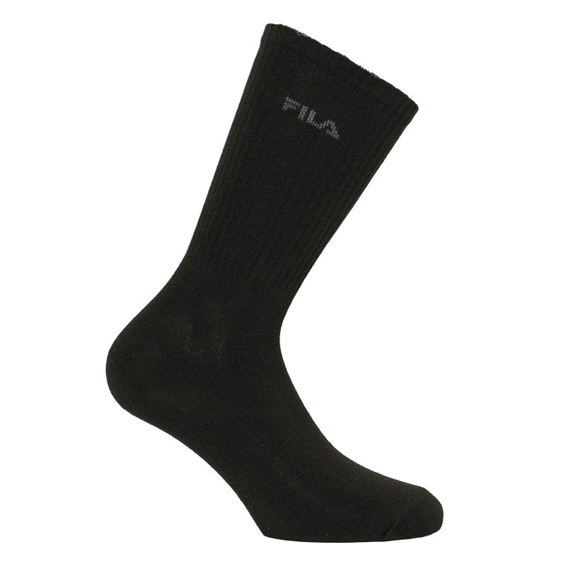 Lot de 6 Paires de Chaussettes homme Tennis Kaki/Beige/Noir - Fila