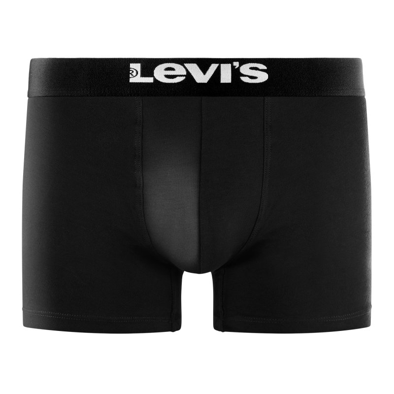 Lot de 4 Boxers Homme Coton Noir - Levis