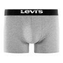 Lot de 4 Boxers Homme Coton Noir/Gris - Levis