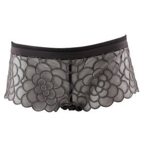 LOU PARIS Boxer Femme Microfibre LOU CODE Ardoise