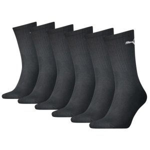 Lot de 6 Paires de Chaussettes Tennis homme Noir - Puma