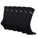 Lot de 6 Paires de Chaussettes Tennis homme Noir - Puma
