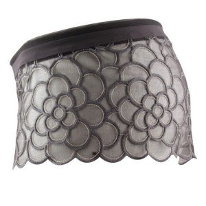 LOU PARIS Boxer Femme Microfibre LOU CODE Ardoise
