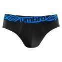 Lot de 3 Slips homme Coton Bleu Uni - Umbro