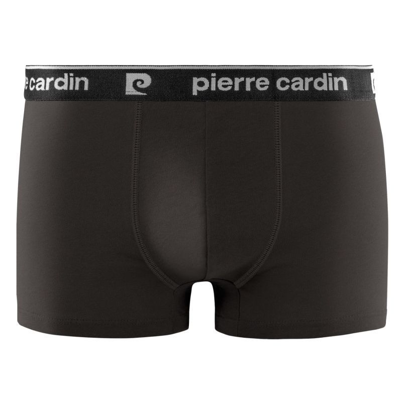 Lot de 6 Boxers homme Coton Noir/Gris Imprimé - Pierre Cardin