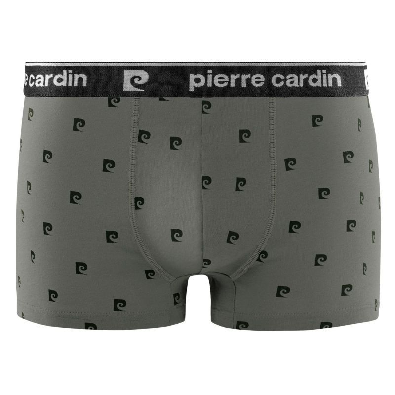 Lot de 6 Boxers homme Coton Noir/Gris Imprimé - Pierre Cardin