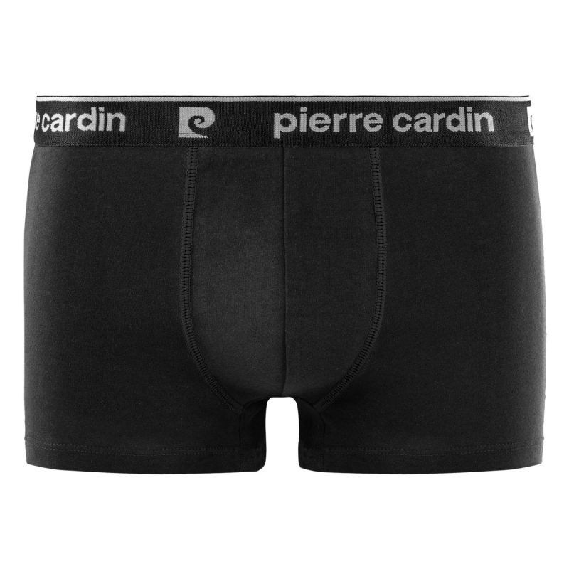 Lot de 6 Boxers homme Coton Noir/Gris Imprimé - Pierre Cardin