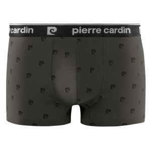 Lot de 3 Boxers homme Coton Noir/Gris Imprimé - Pierre Cardin