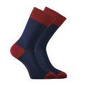 Lot de 9 Paires de Chaussettes homme Noir/Gris/Bleu/Rouge/Jaune - Serge Blanco