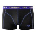 Lot de 4 Boxers homme Coton Noir Uni - Umbro