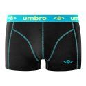 Lot de 4 Boxers homme Coton Noir Uni - Umbro