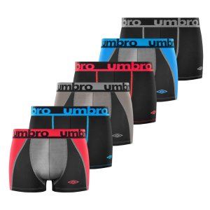 Lot de 6 Boxers homme Tec