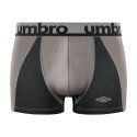 Lot de 6 Boxers homme Polyester Noir/Gris/Bleu/Rouge Uni - Umbro