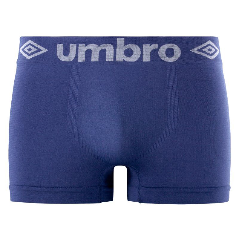 Lot de 5 Boxers homme Polyester Gris/Bleu/Rouge/Noir Uni - Umbro
