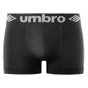 Lot de 5 Boxers homme Polyester Noir/Gris Uni - Umbro