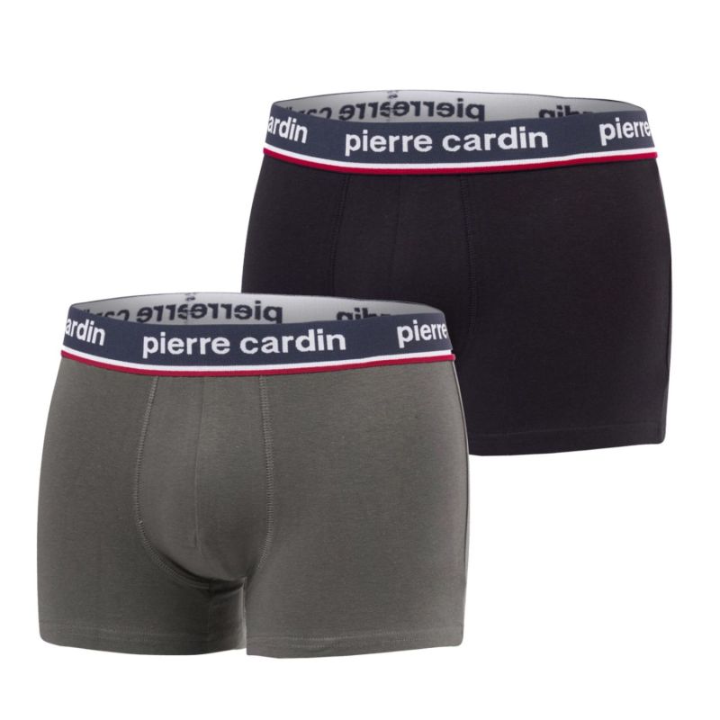 LOT DE 2 Boxer Sous-vêtements Homme BCX2FRAS2 Noir et Souris