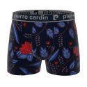 Lot de 3 Boxers homme Coton Vert/Noir/Blanc/Bleu/Rouge Imprimé - Pierrecardin