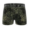 Lot de 3 Boxers homme Coton Vert/Noir/Blanc/Bleu/Rouge Imprimé - Pierrecardin