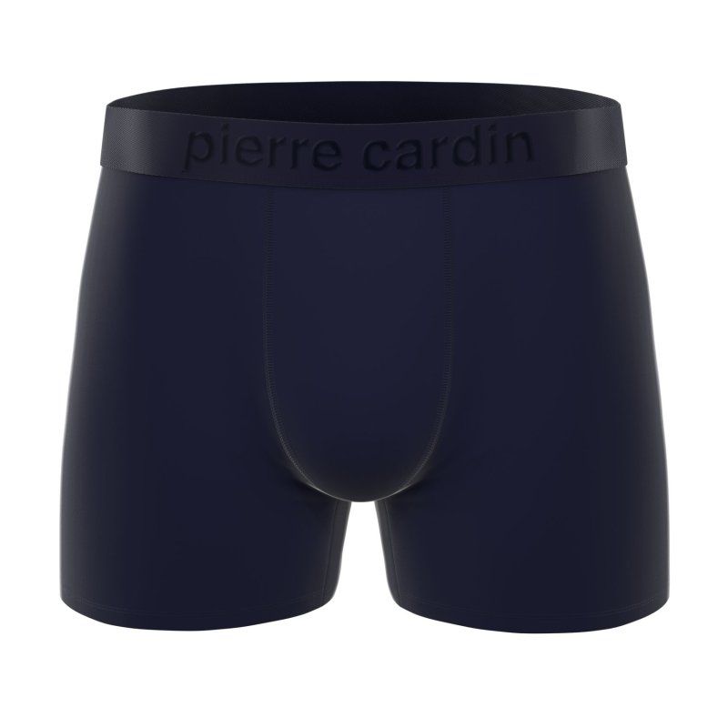 Lot de 3 Boxers homme Coton Noir/Bleu/Vert Uni - Pierrecardin