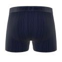 Lot de 4 Boxers homme Polyester Bleu/Rouge/Vert/Noir Uni - Pierrecardin