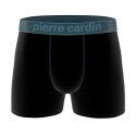 Lot de 4 Boxers homme Modal / Viscose Noir/Bleu/Rouge Uni - Pierrecardin
