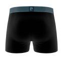 Lot de 4 Boxers homme Modal / Viscose Noir/Bleu/Rouge Uni - Pierrecardin