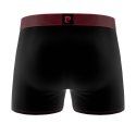 Lot de 4 Boxers homme Modal / Viscose Noir/Bleu/Rouge Uni - Pierrecardin
