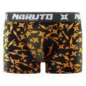 Lot de 4 Boxers Enfant Coton Confort, Respirant, Stretch Akatsuki Imprimé Noir/Rouge/Bleu/Blanc/Beige Imprimé - Naruto Shippuden