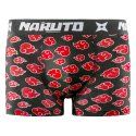Lot de 4 Boxers Enfant Coton Confort, Respirant, Stretch Akatsuki Imprimé Noir/Rouge/Bleu/Blanc/Beige Imprimé - Naruto Shippuden