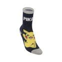 Lot de 12 Paires de Chaussettes garcon Courtes Fantaisie Rouge/Jaune/Gris/Bleu/Blanc Imprimé - Pokemon