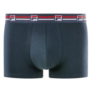 Lot de 3 Boxers homme Coton Bleu Marine Uni - Fila