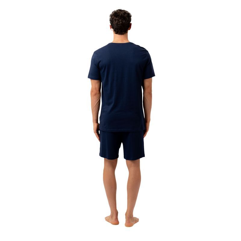 Pyjama Bleu homme coupe Regular Col rond Uni - Fila