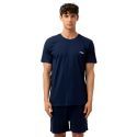 Pyjama Bleu homme coupe Regular Col rond Uni - Fila