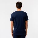 Tee Shirt Bleu homme coupe Régular Col rond Uni - Fila