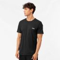 Tee Shirt Noir homme coupe Régular Col rond Uni - Fila